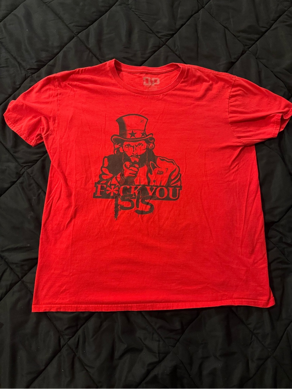 {DIESEL POWER GEAR} Graphic Short-Sleeve  T-Shirt - Bold Uncle Sam Design